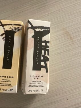 NEVER OPENED Fenty Beauty Gloss Bomb Heat - Pale Pink